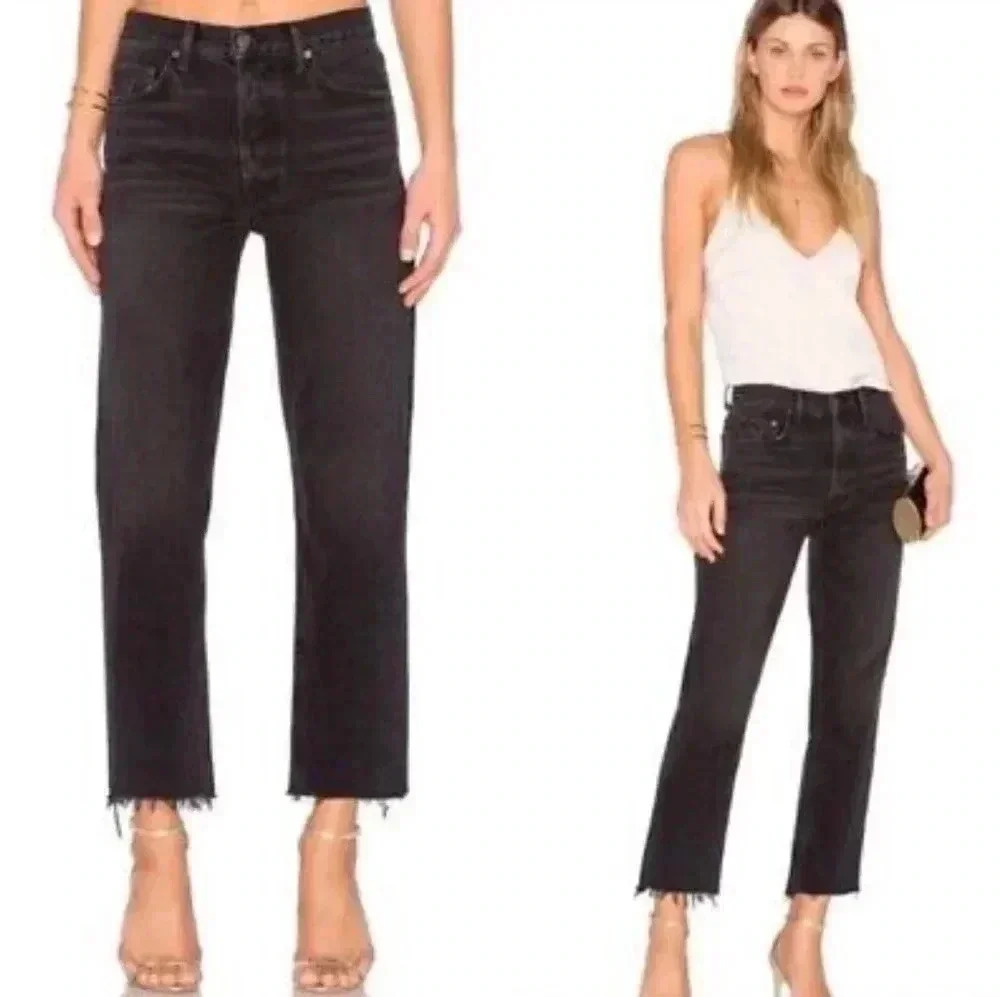 5/$100 GRLFRND Helena G135 Color: All I Need  Raw Hem Jeans